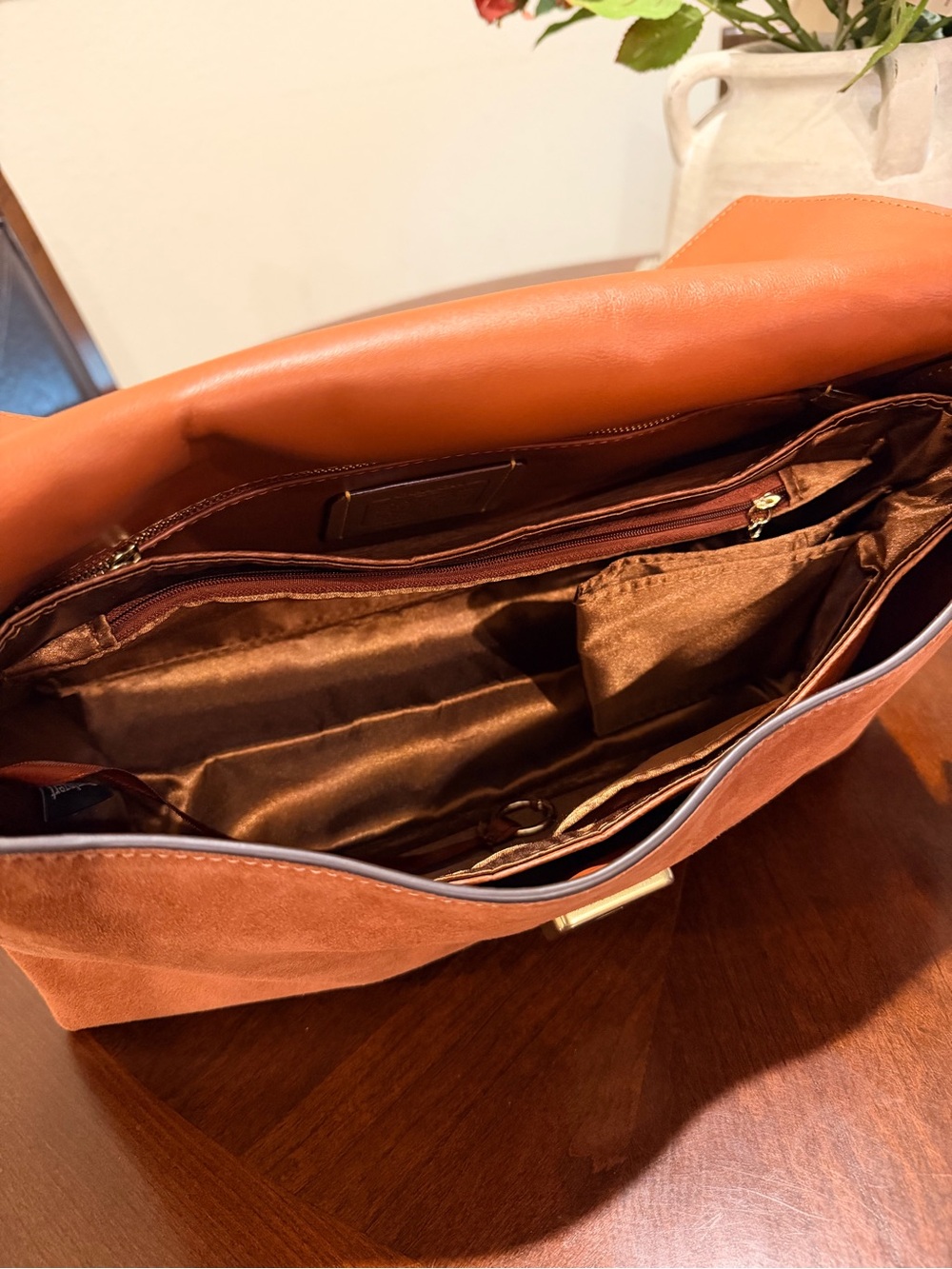 NWT Coach Suede Chelsea 36 in Clay plus bag insert - Picture 13 of 13